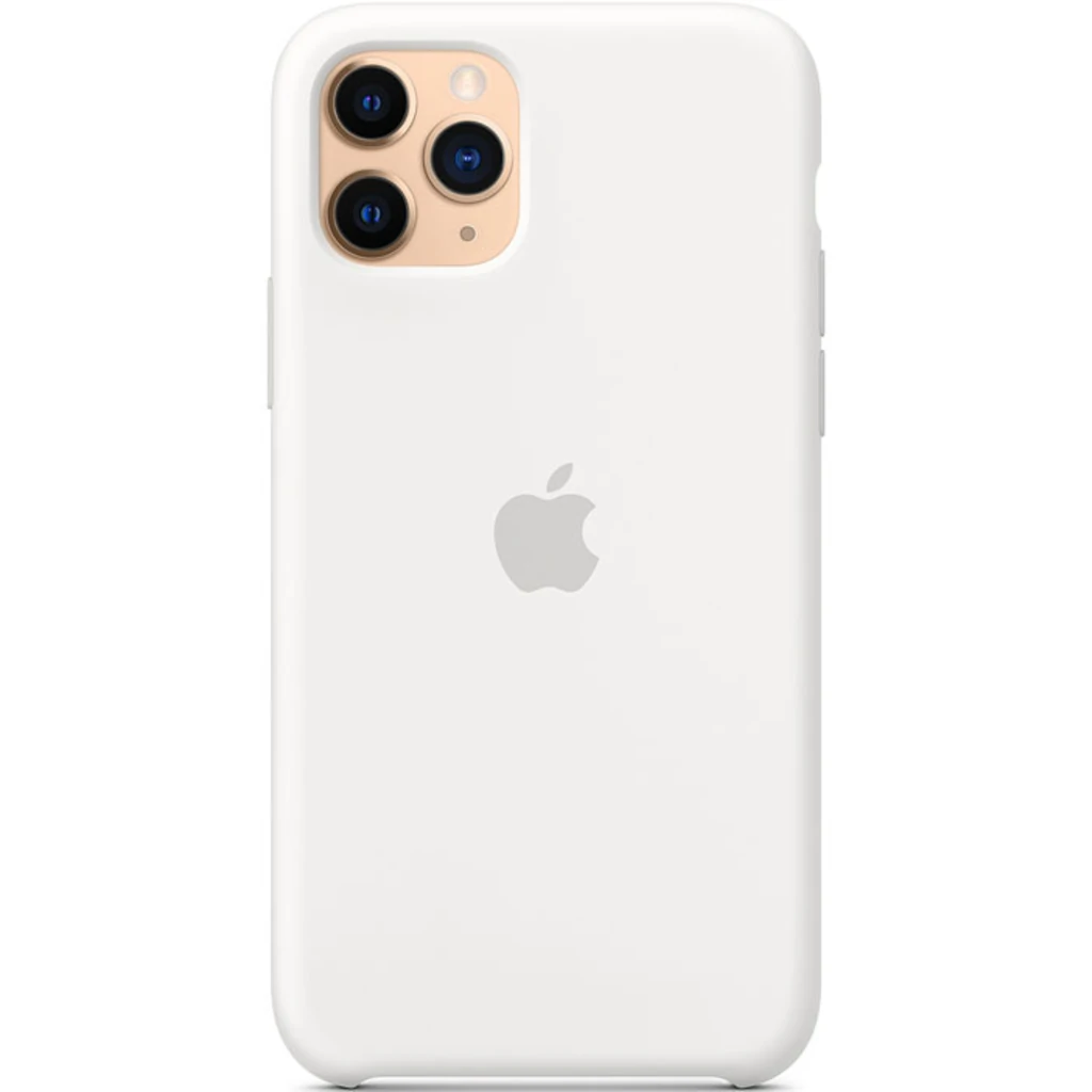 Чехол Apple iPhone 11 Pro Silicone Case White (HQCo)