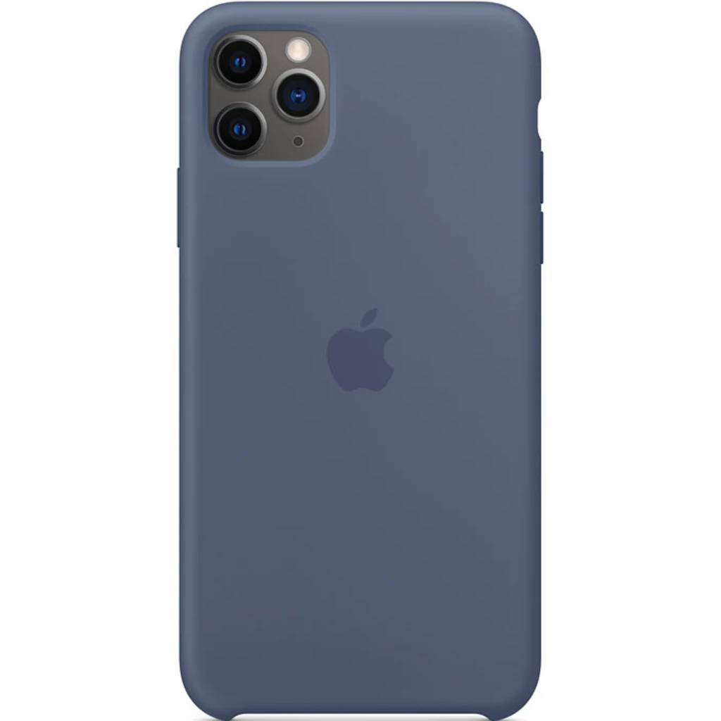 Чехол Apple iPhone 11 Pro Max Silicone Case Alaskan Blue (HQCo)