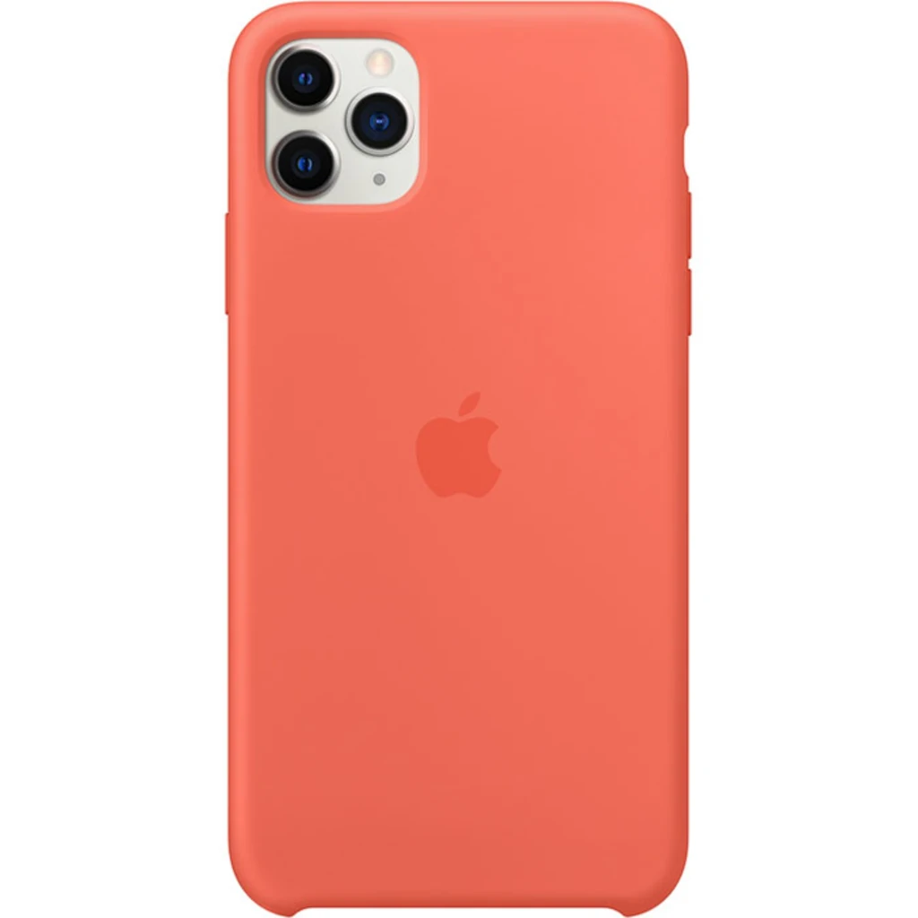 Чехол Apple iPhone 11 Pro Max Silicone Case Clementine (HQCo)
