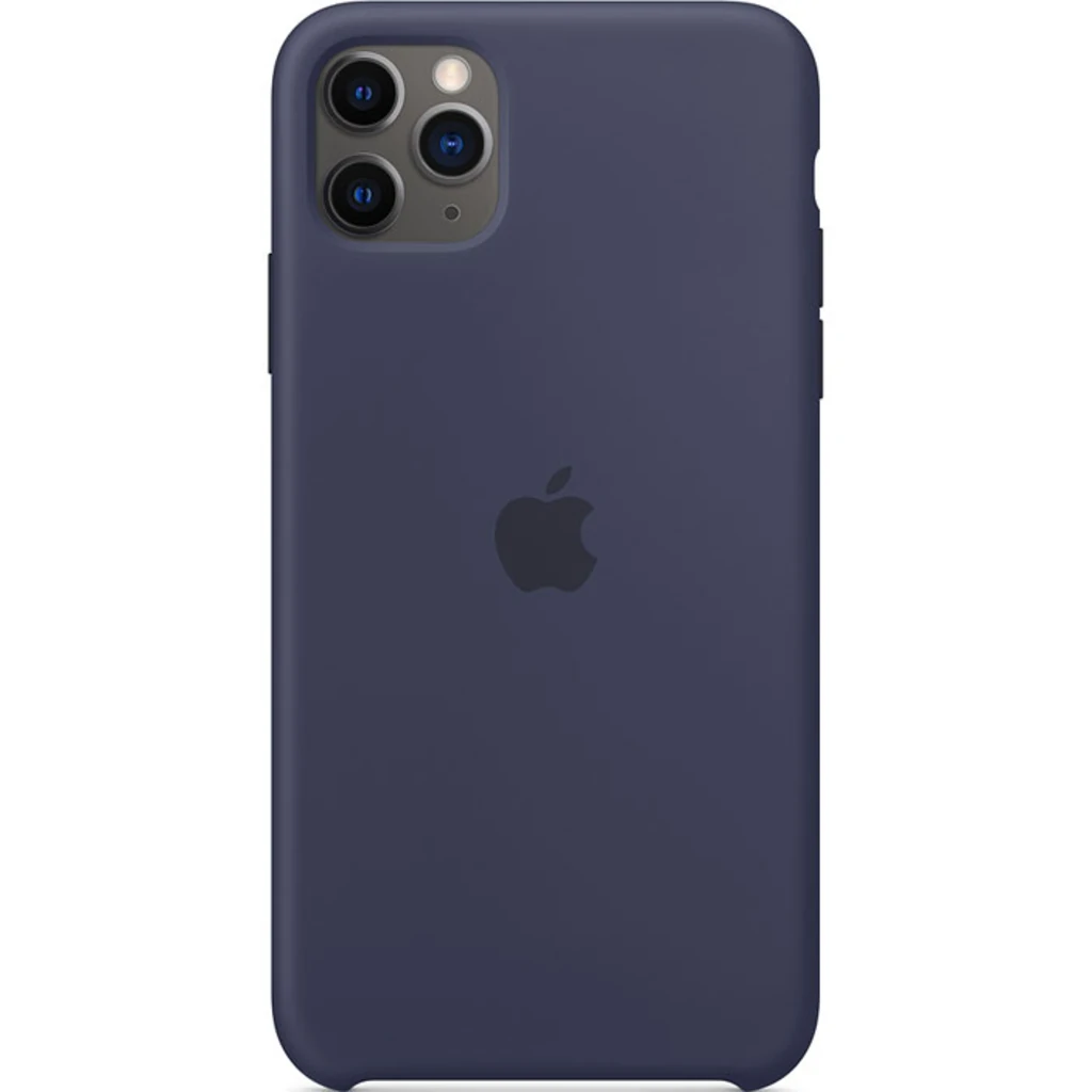 Чехол Apple iPhone 11 Pro Max Silicone Case Midnight Blue (HQCo)