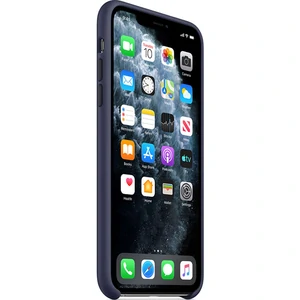 Чехол Apple iPhone 11 Pro Max Silicone Case Midnight Blue (HQCo)