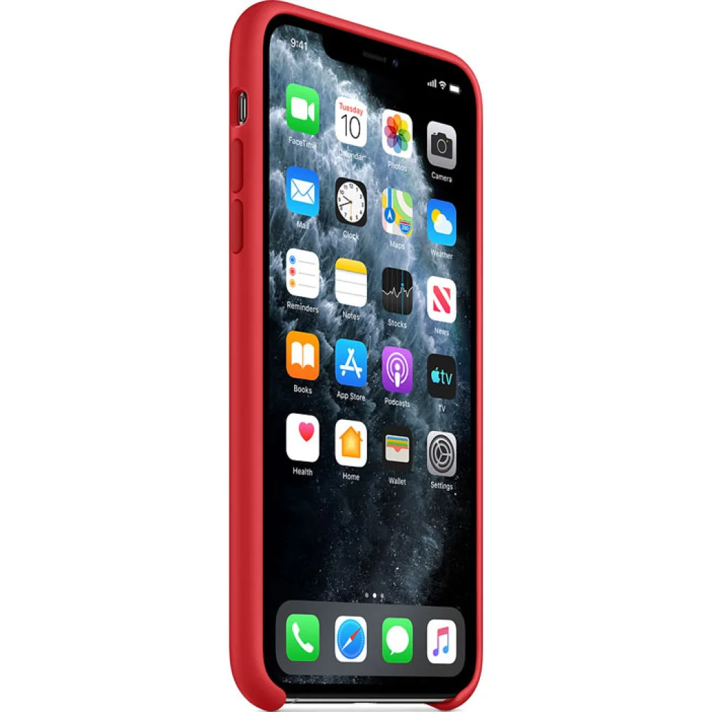 Чехол Apple iPhone 11 Pro Max Silicone Case Product Red (HQCo)