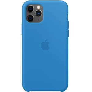 Цвет: Голубой - Чехол Apple iPhone 11 Pro Silicone Case Surf Blue (MY1F2)