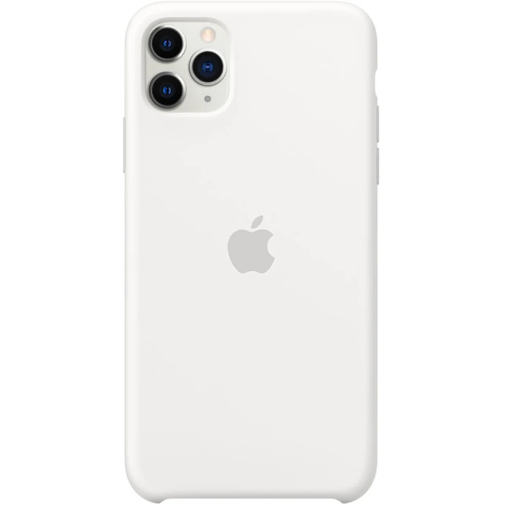 Чехол Apple iPhone 11 Pro Max Silicone Case White (HQCo)