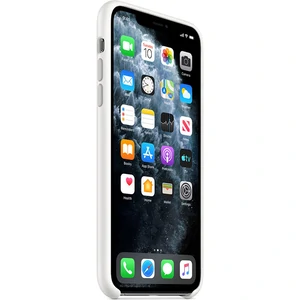 Чехол Apple iPhone 11 Pro Max Silicone Case White (HQCo)