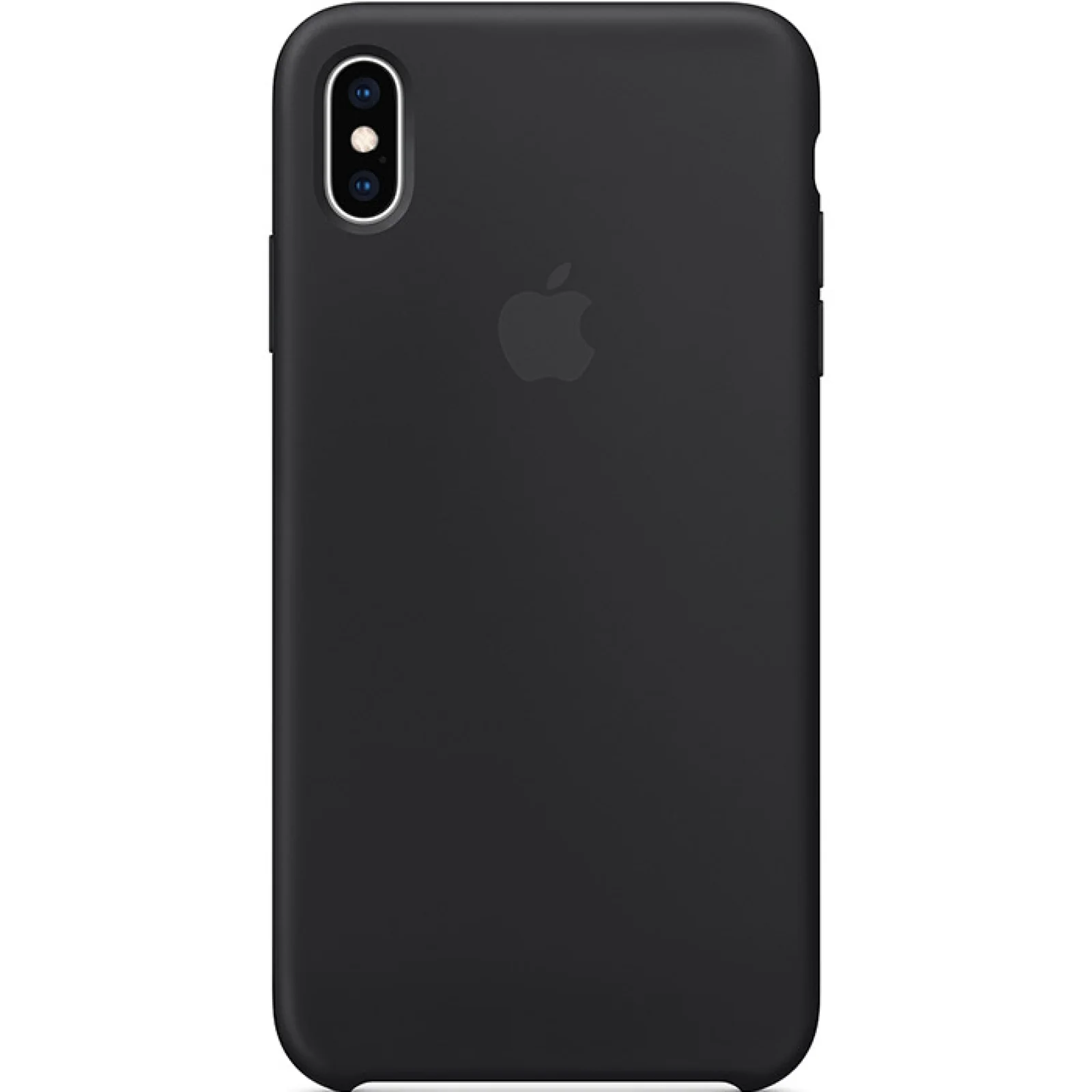 Чехол Apple iPhone XS Max Silicone Case Black (HQCo)