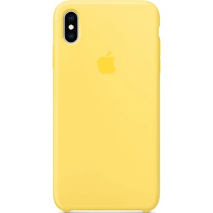 Чехол Apple iPhone X, iPhone XS Silicone Case Canary Yellow (HQCo)