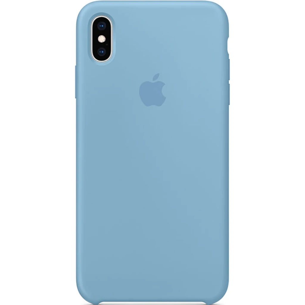 Чехол Apple iPhone XS Max Silicone Case Cornflower (HQCo)