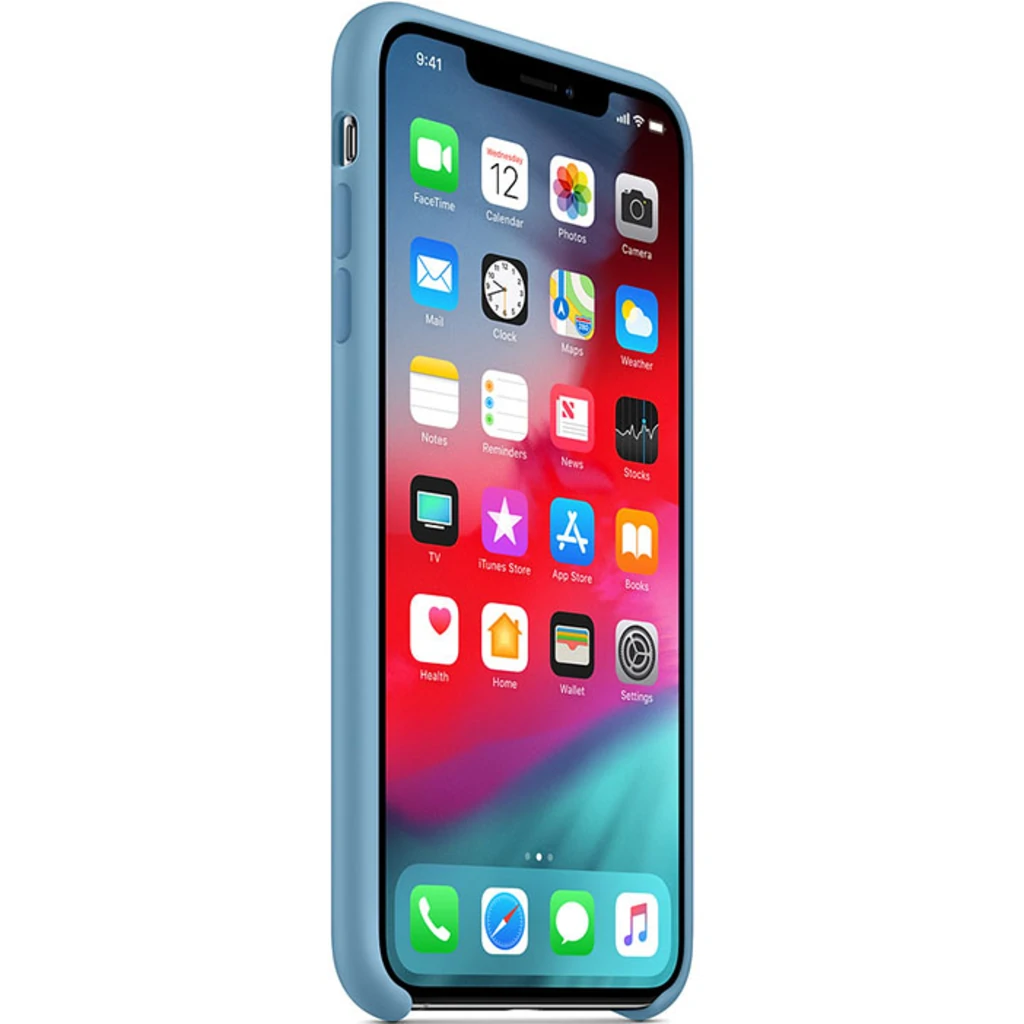 Чехол Apple iPhone XS Max Silicone Case Cornflower