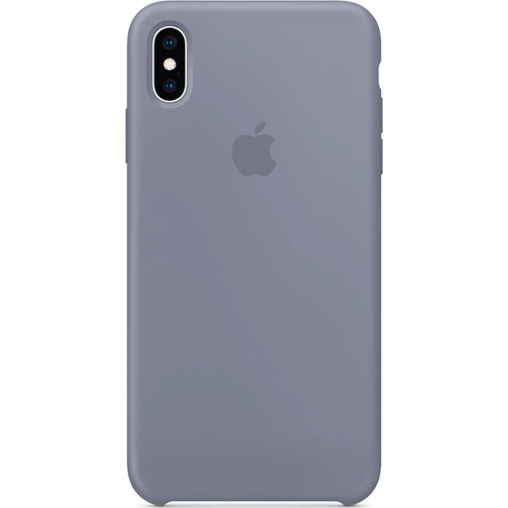 Чехол Apple iPhone XS Max Silicone Case Lavender Gray (HQCo)