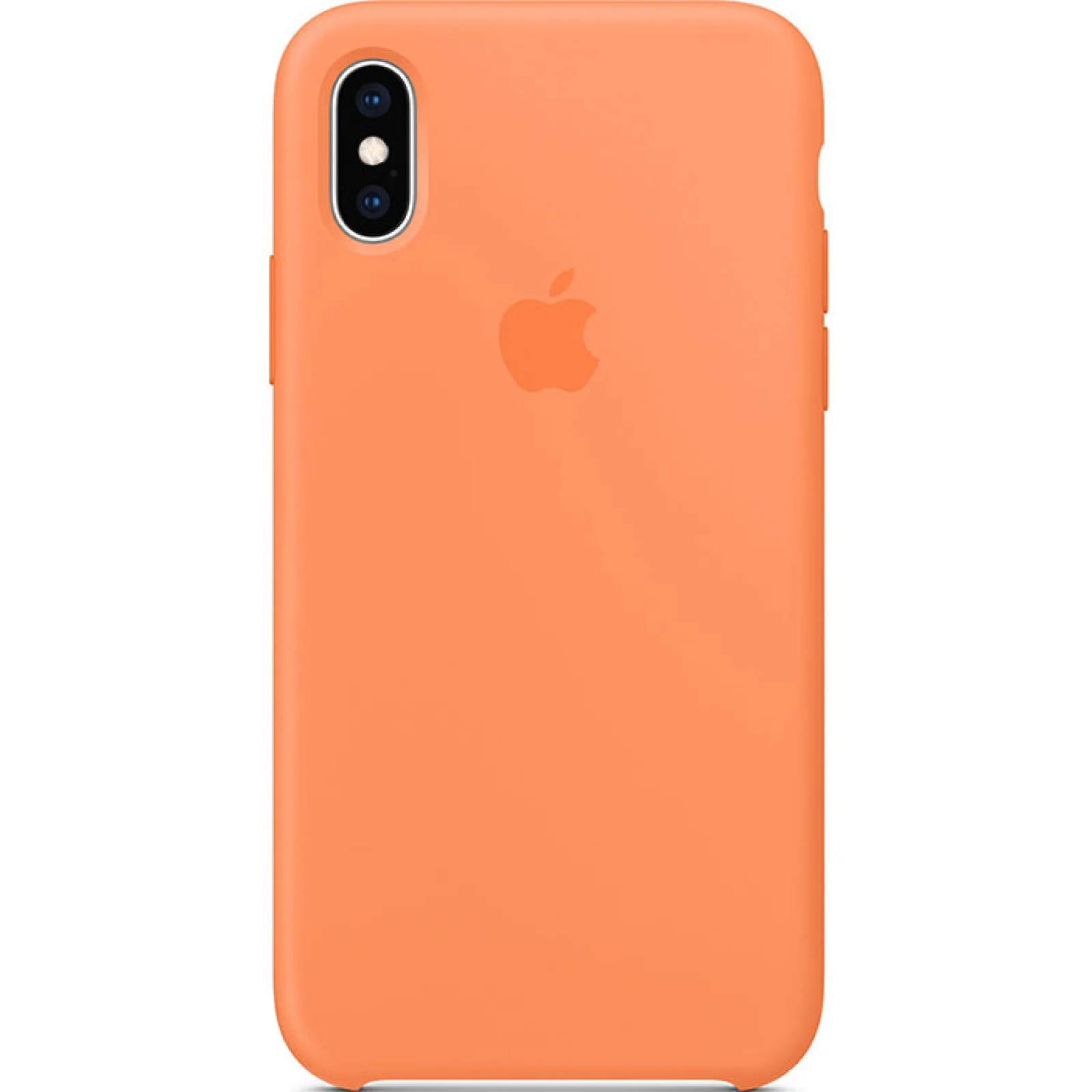 Чохол Apple iPhone XS Max Silicone Case Papaya (HQCo)