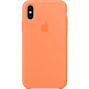 Чехол Apple iPhone XS Max Silicone Case Papaya (HQCo)