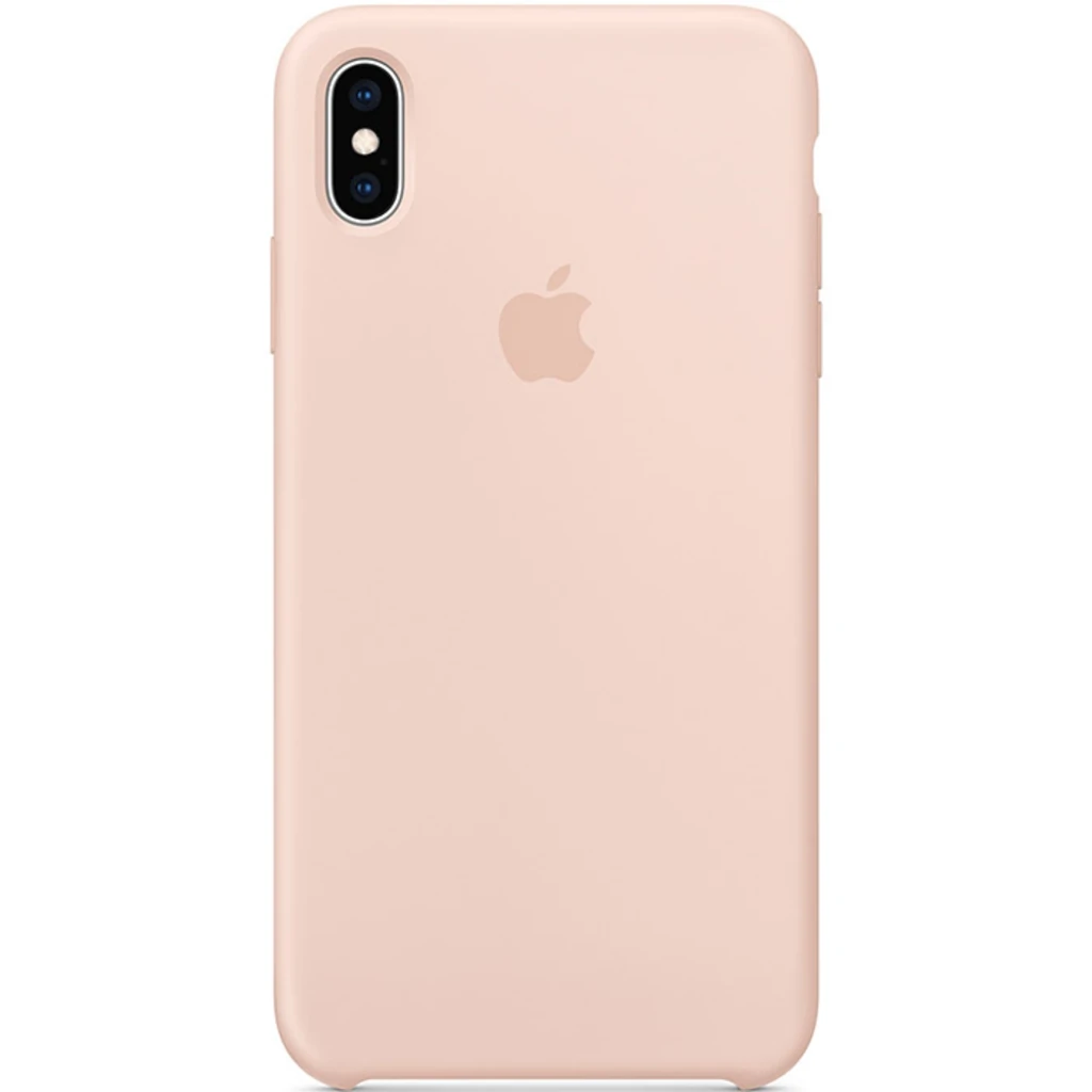Чехол Apple iPhone XS Max Silicone Case Pink Sand (HQCo)