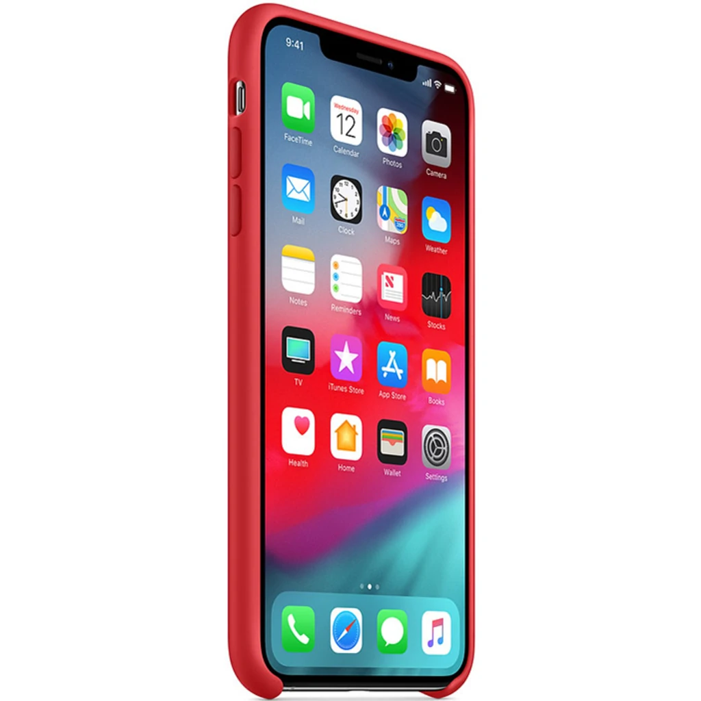 Чохол Apple iPhone XS Max Silicone Case Product Red