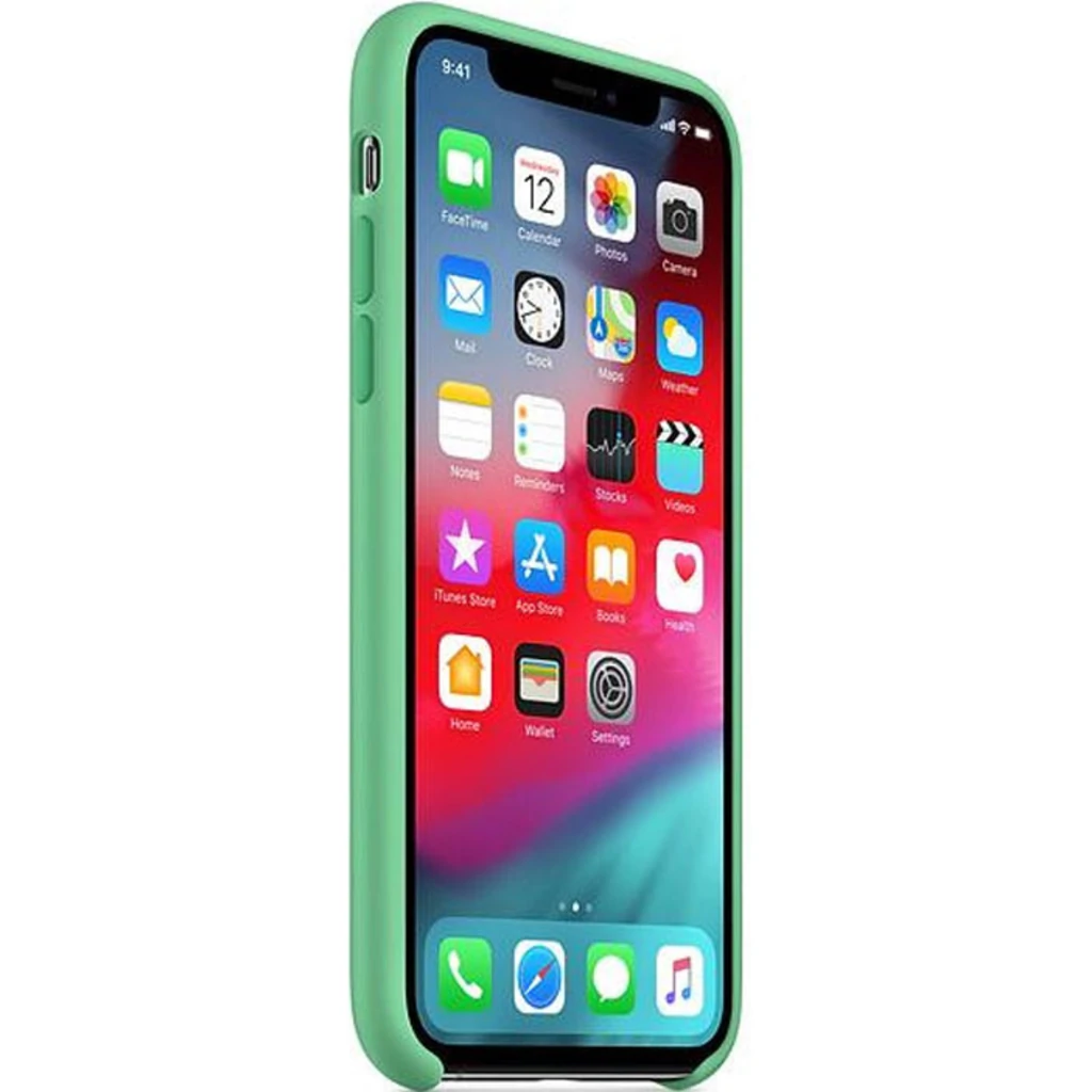 Чохол Apple iPhone XS Silicone Case Spearmint