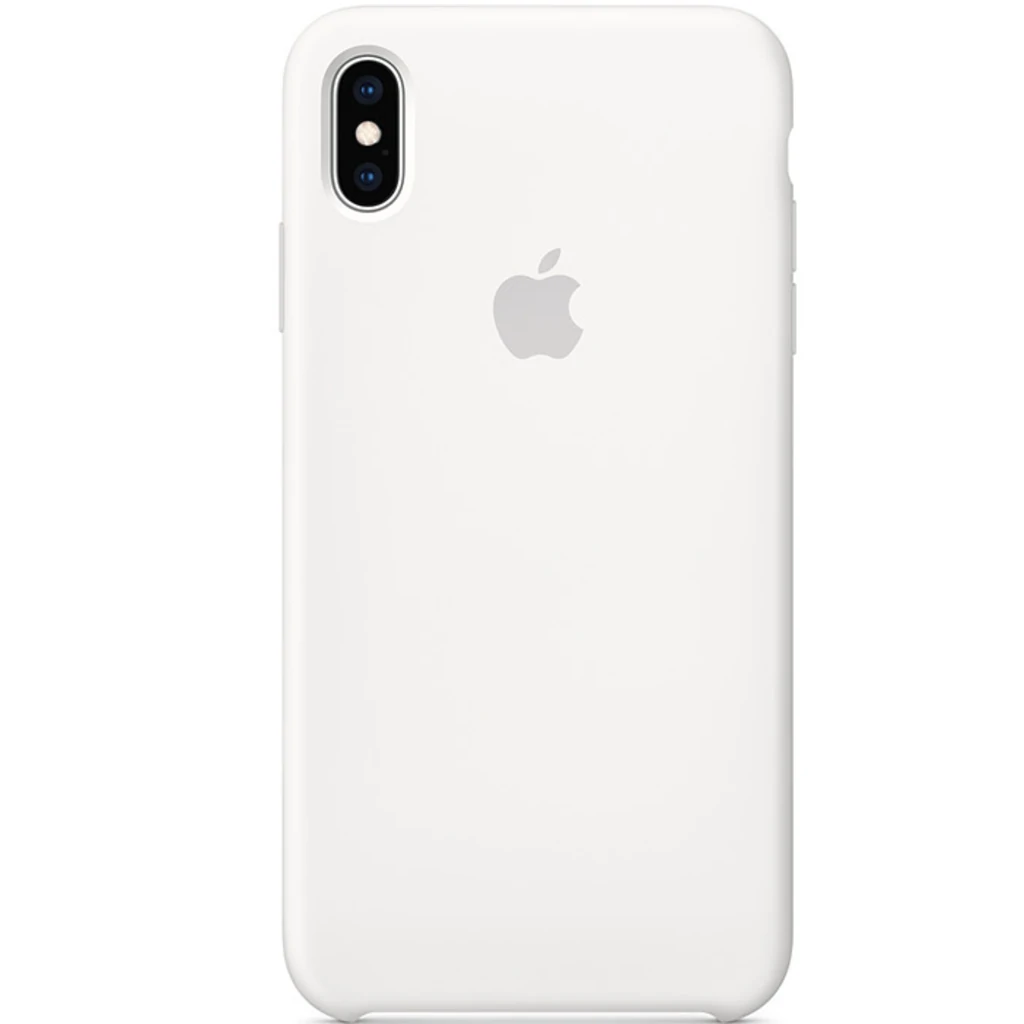 Чохол Apple iPhone XS Silicone Case White