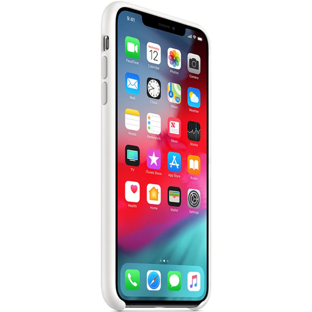 Чохол Apple iPhone XS Silicone Case White