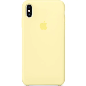 Чохол Apple iPhone XS Max Silicone Case Yellow MUJR2