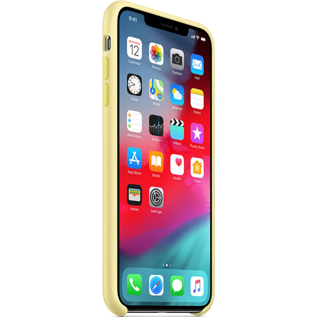 Чохол Apple iPhone XS Max Silicone Case Yellow