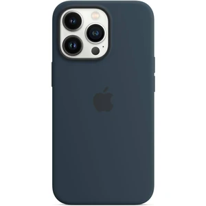 Чехол Apple iPhone 13 Pro Max Silicone Case Abyss Blue (HQCo)