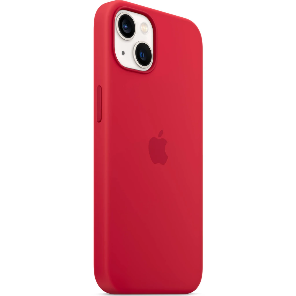 Чехол Apple iPhone 13 Silicone Case with MagSafe Product Red (HQCo)