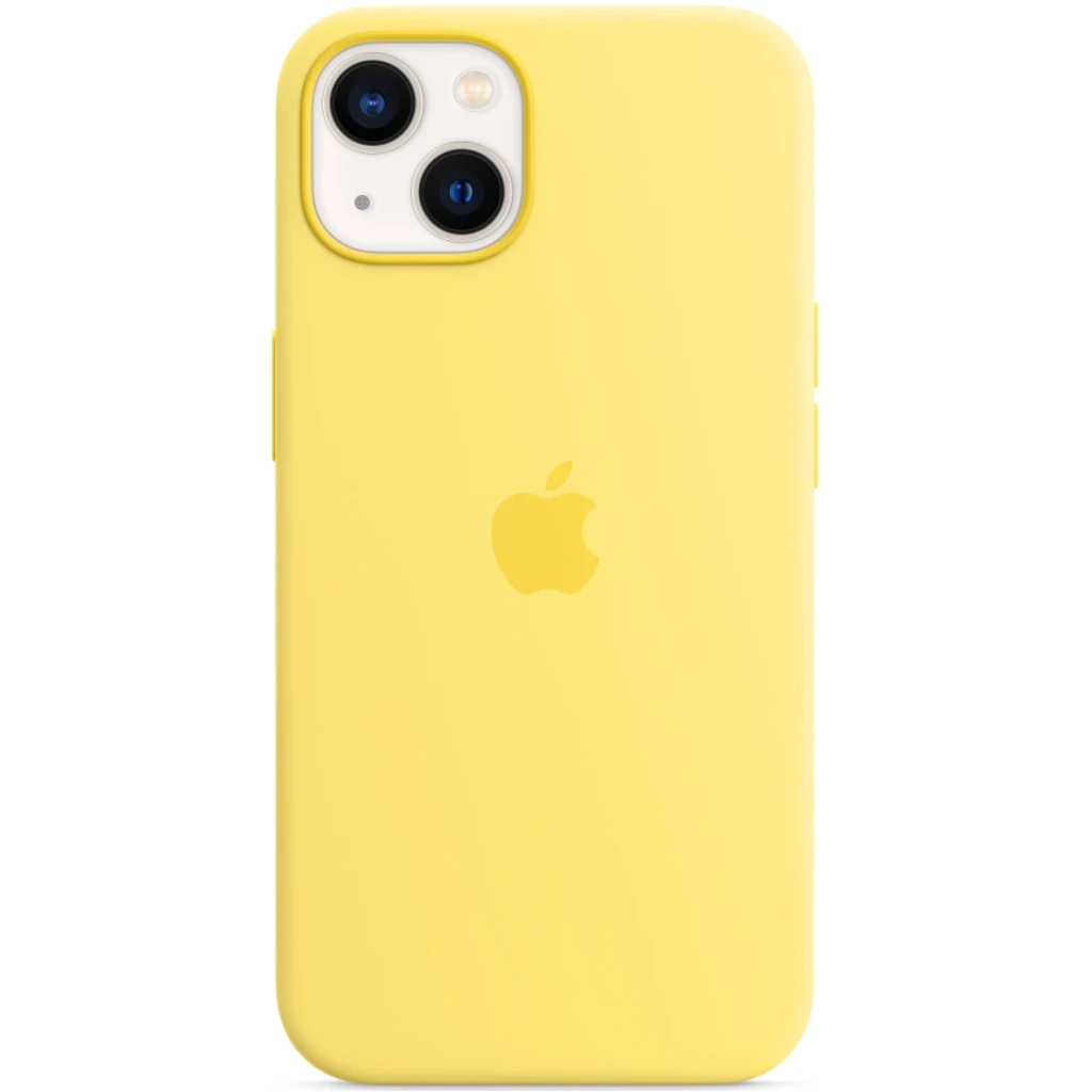 Чохол Apple iPhone 13 Silicone Case with MagSafe Lemon Zest (HQCo)