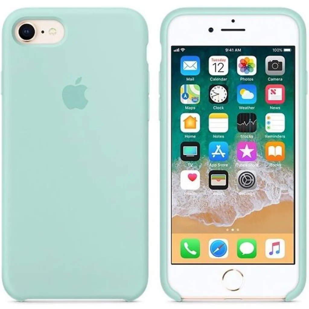 Чохол Apple iPhone 8, iPhone 7 Silicone Case Marine Green MRR72