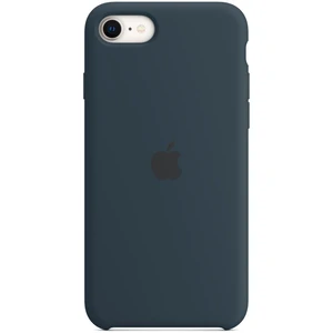 Цвет: Синий - Чехол Apple iPhone SE 2020/2022 Silicone Case Abyss Blue (MN6F3)