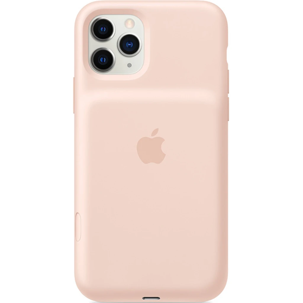 Чохол Apple iPhone 11 Pro Max Smart Battery Case Pink Sand (MWVR2)