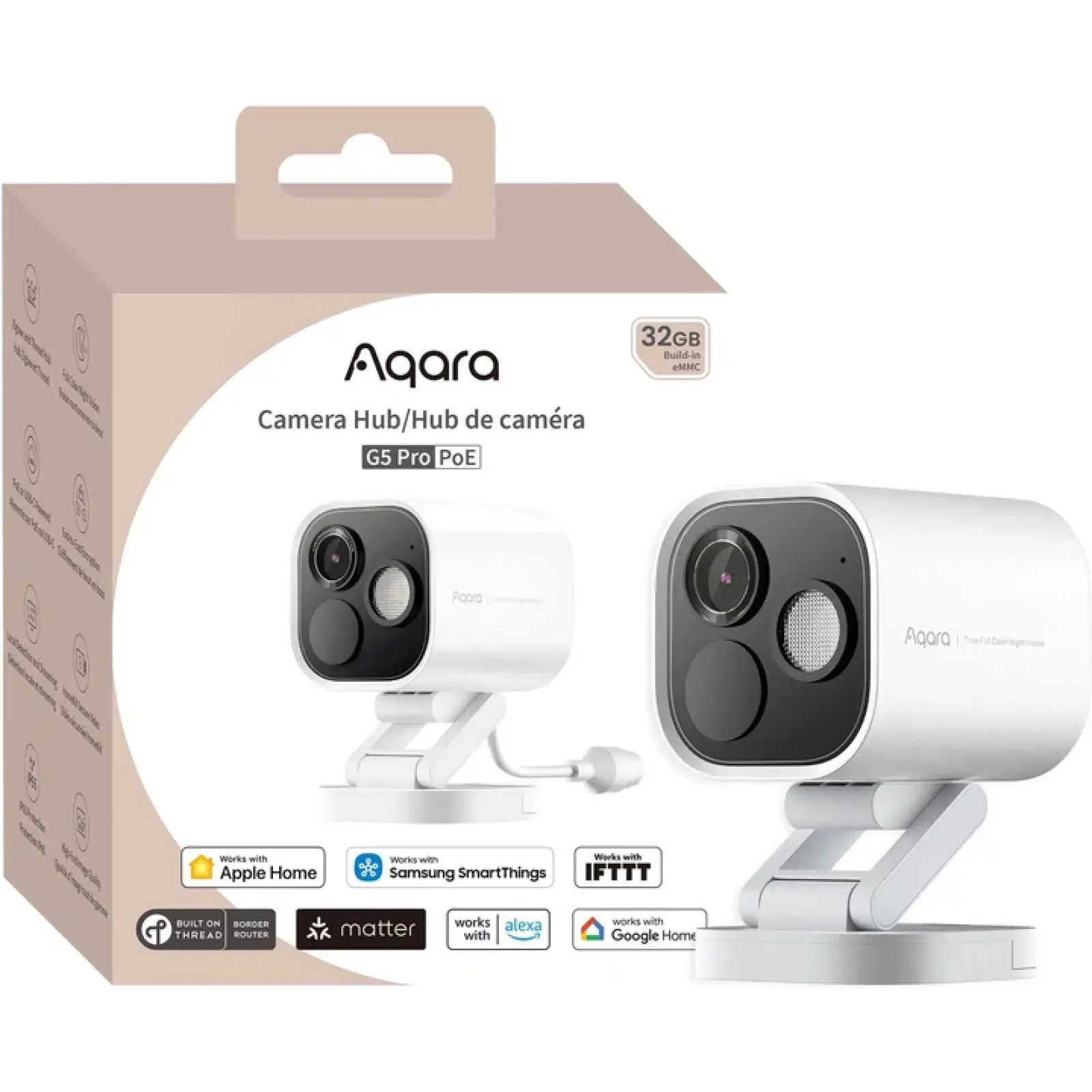 Камера Aqara Camera Hub G5 Pro PoE White (CH-C03D White) UA