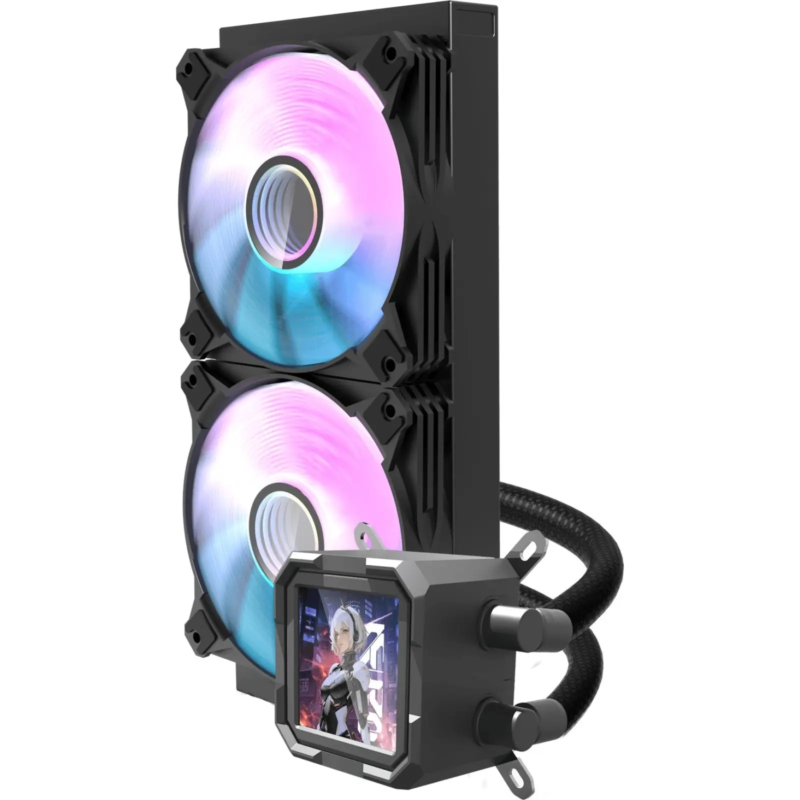 Система водяного охолодження DarkFlash DV240S Black (DV240S BLACK) UA