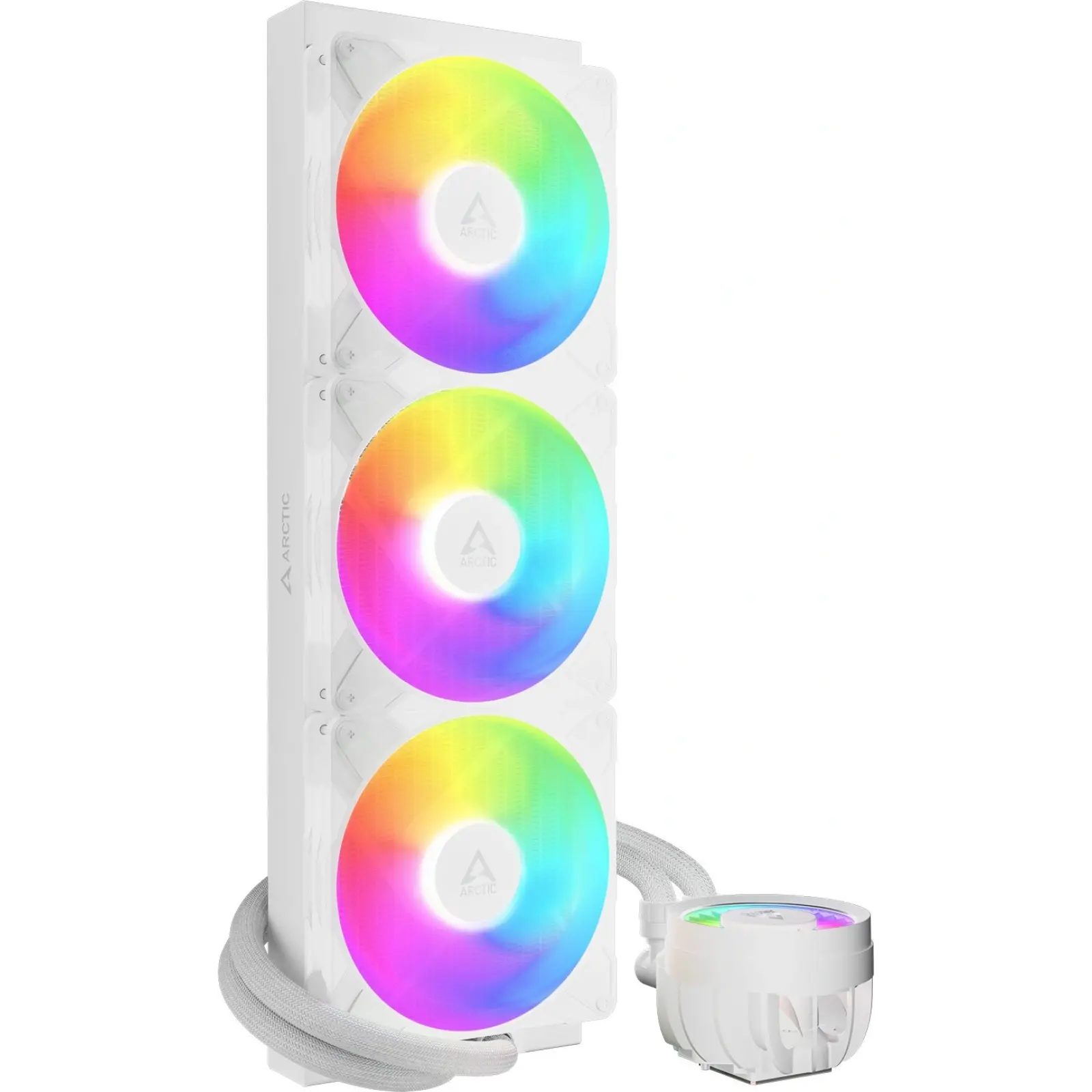 Система водяного охлаждения Arctic Liquid Freezer III Pro 420 A-RGB White (ACFRE00189A) UA