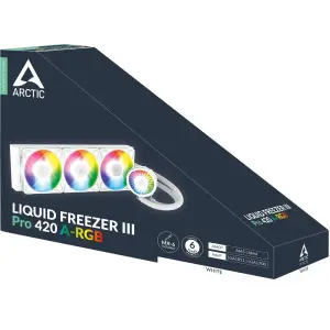 Система водяного охлаждения Arctic Liquid Freezer III Pro 420 A-RGB White (ACFRE00189A) UA