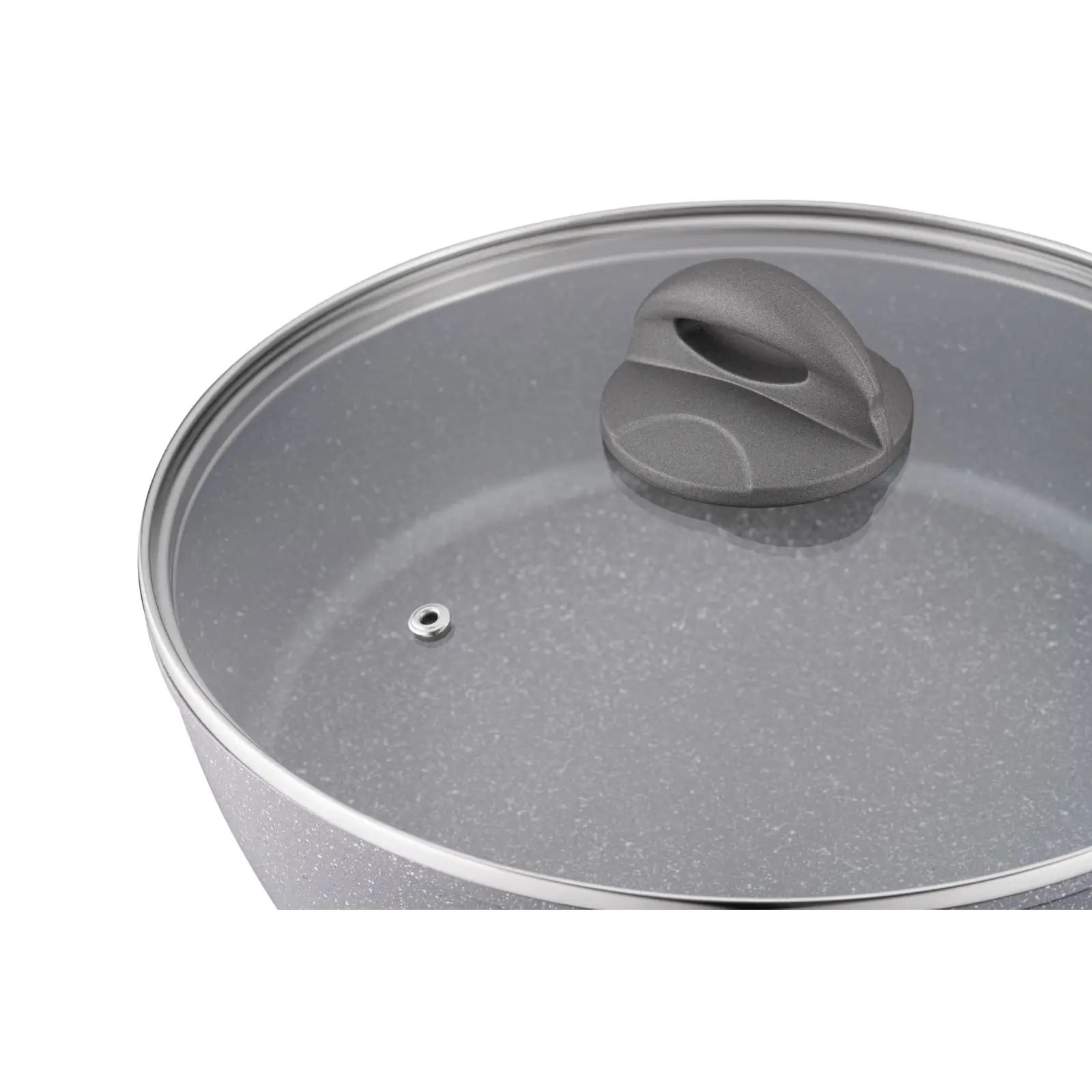 Сковорода Ardesto Gemini Gourmet Apulia 28см з кришкою (AR2428GGL) UA