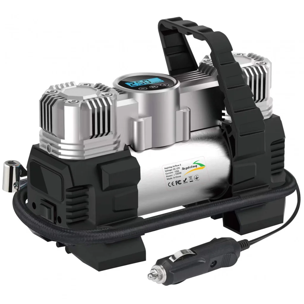 Автокомпресор Aspiring Airflow 3 Metal 85L 180W (AF00505) UA