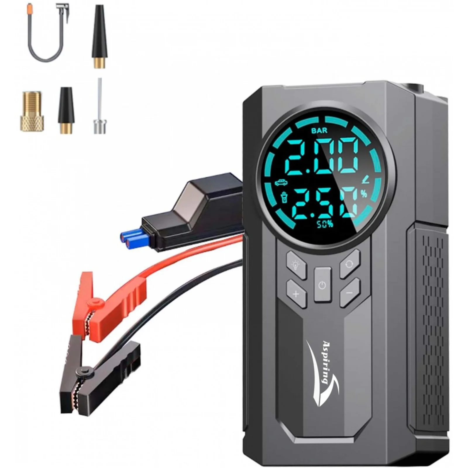 Пуско-зарядний пристрій Aspiring Jump 2 8000mAh 29.6wh (JM8000PI) UA