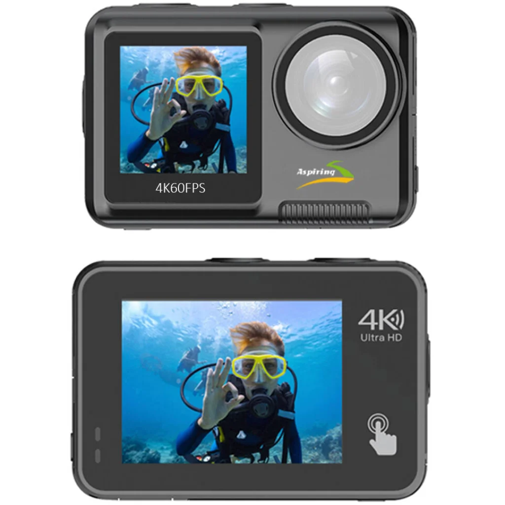 Экшн-камера Aspiring Repeat 4 ULTRA HD 4K Dual Screen (86ASZE21PB) UA