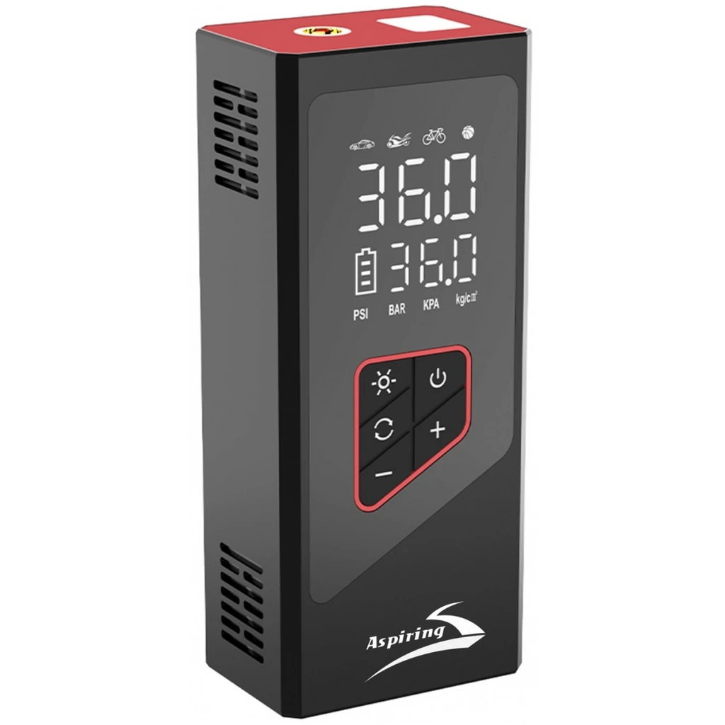 Автокомпрессор Aspiring Storm 3 PowerBank 90W 30L/min (ST.90W) UA