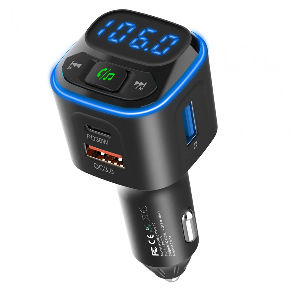 FM-трансмітер Aspiring Wave 10 54W (WA.7001) UA
