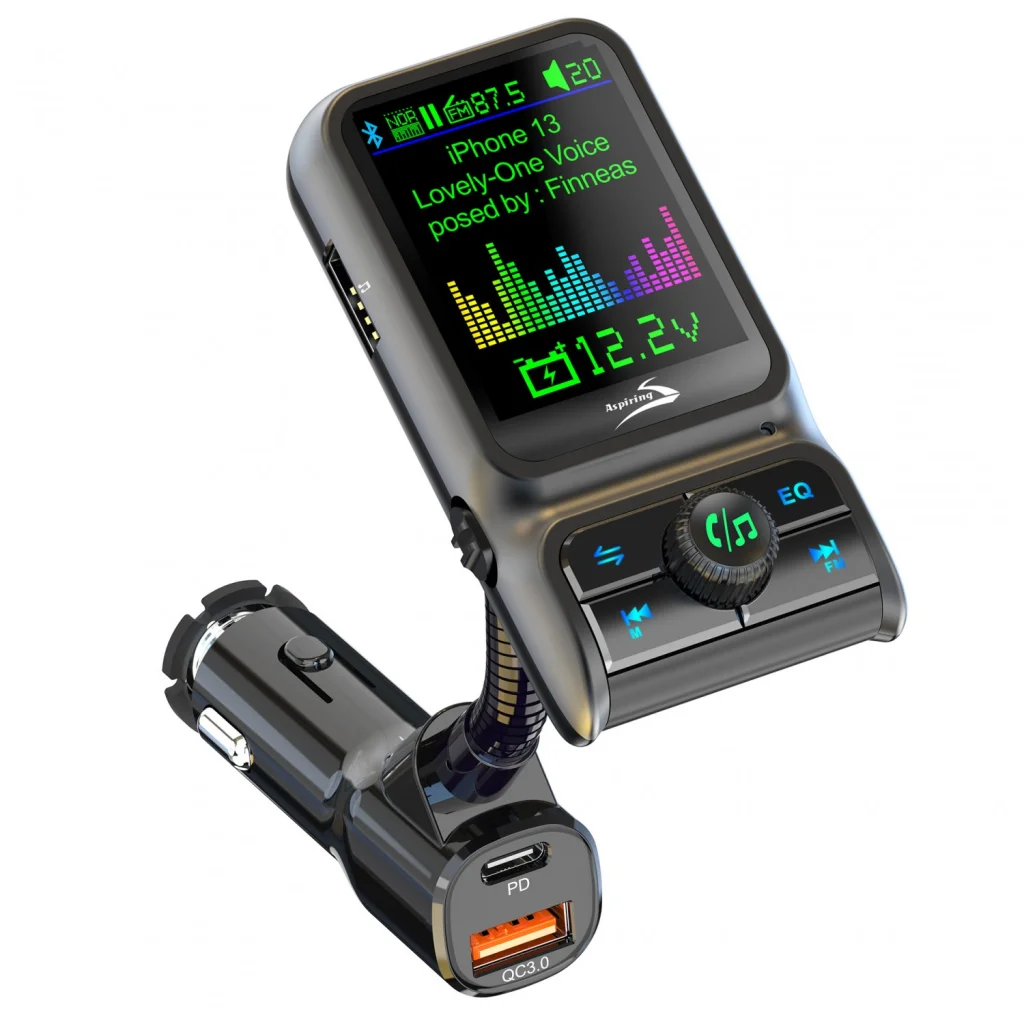 FM-трансмітер Aspiring Wave 9 PD 48W (WA.6003) UA