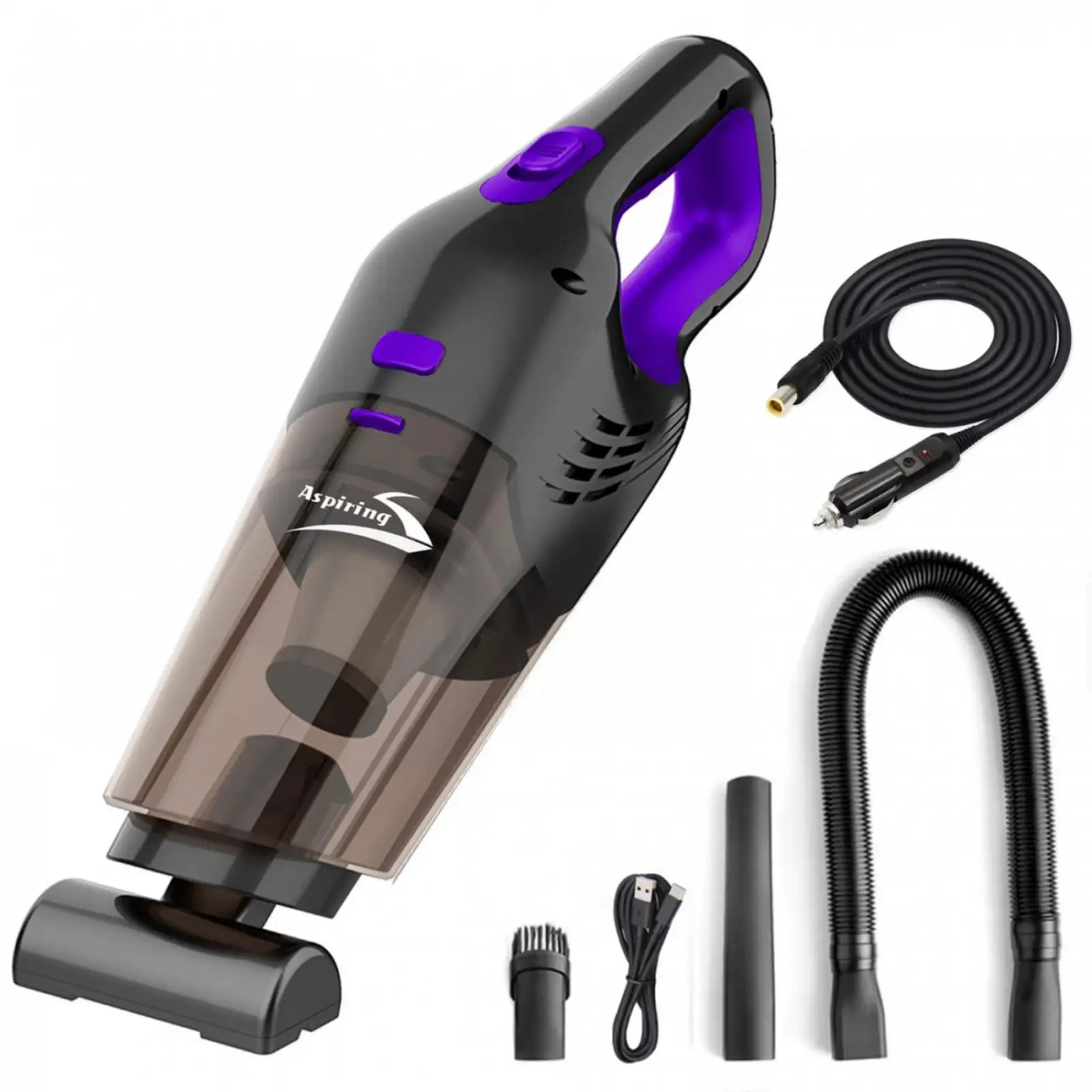 Автомобильный пылесос Aspiring Windstorm 3 Wireless and Cord 17000 Pa (WS17KP100) UA
