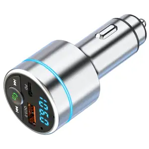 FM-трансмиттер Aspiring Wave 5 PD 20W Metal Case (WV654712) UA