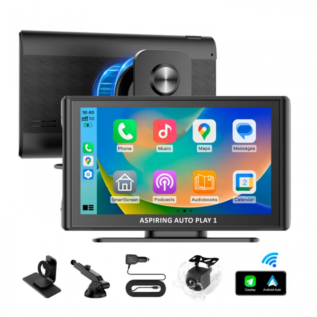 Автомобильный монитор Aspiring Auto Play 1, Magnet, CarPlay, Android Auto UA