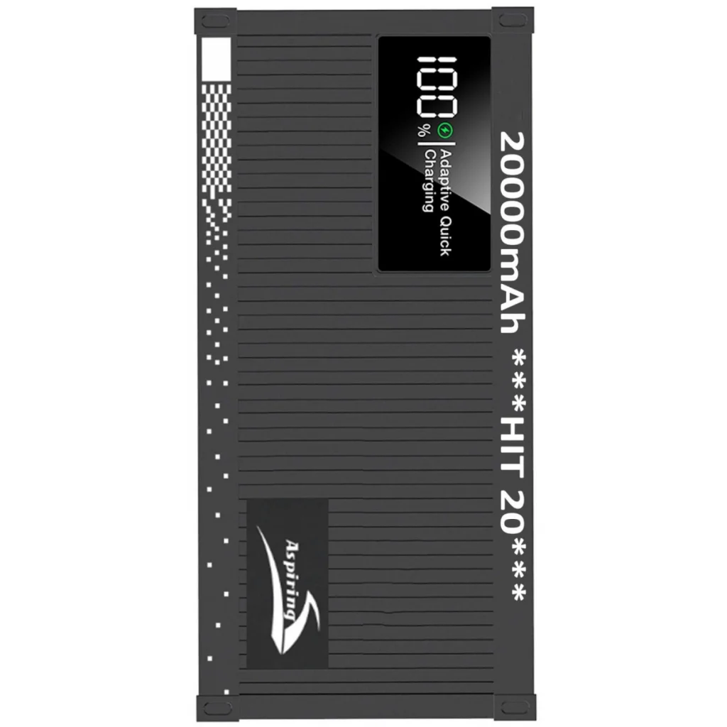 Зовнішній акумулятор Aspiring Hit 20 PD22.5W 20000mAh (PPHT.H02) UA