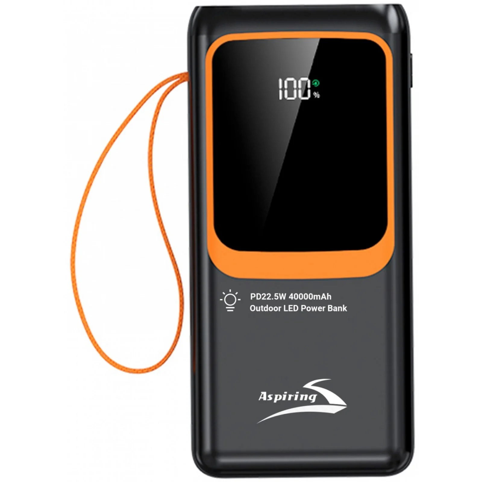 Зовнішній акумулятор Aspiring Light 40 PD22.5W 40000mAh (PPLH.L04) UA