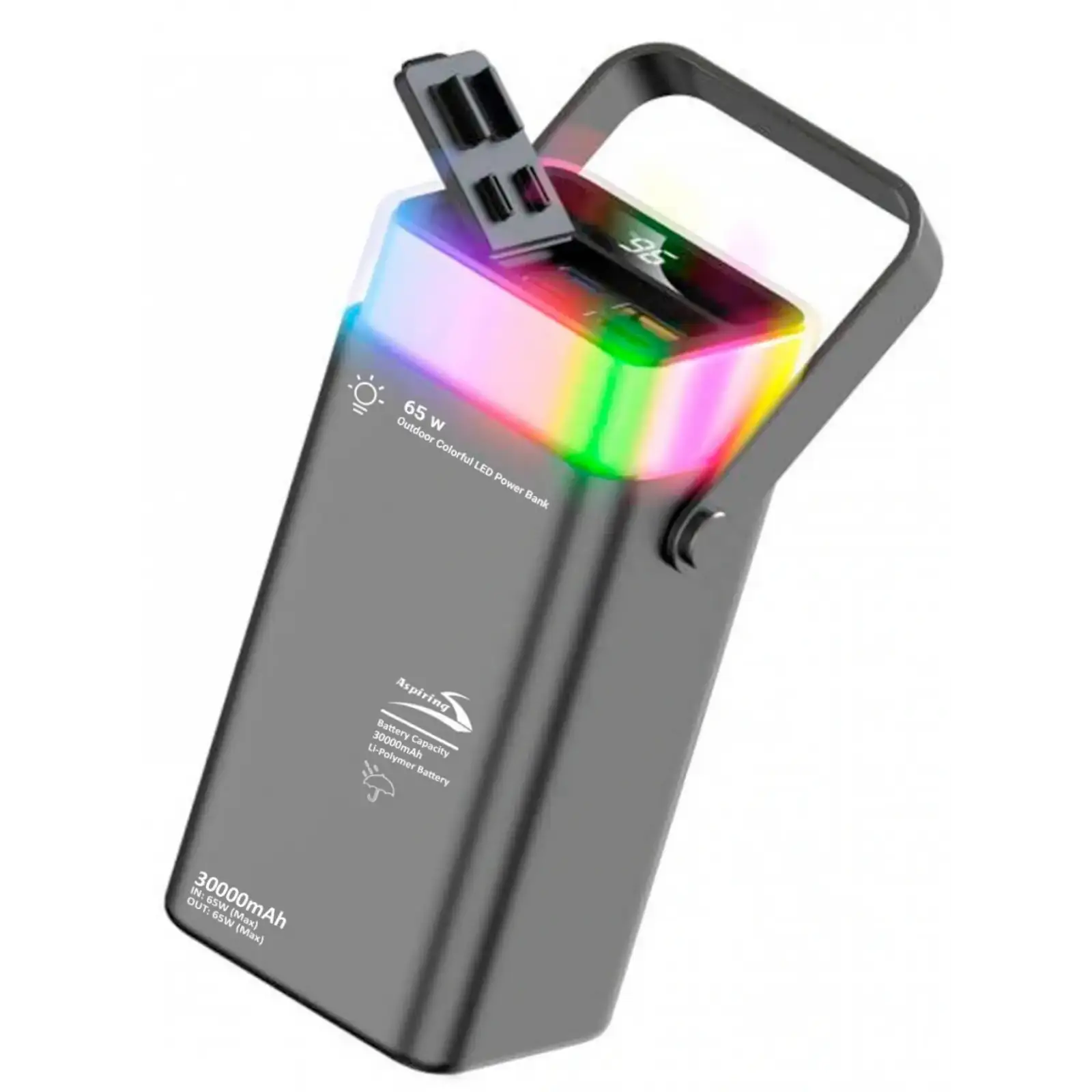 Зовнішній акумулятор Aspiring Hit 30 PD65W 30000 mAh (PB-H30) UA