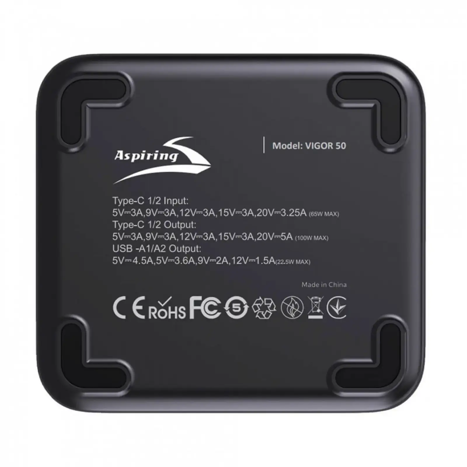 Зовнішній акумулятор Aspiring Vigor 50 50000mAh PD100W (VTR-PB-V50) UA