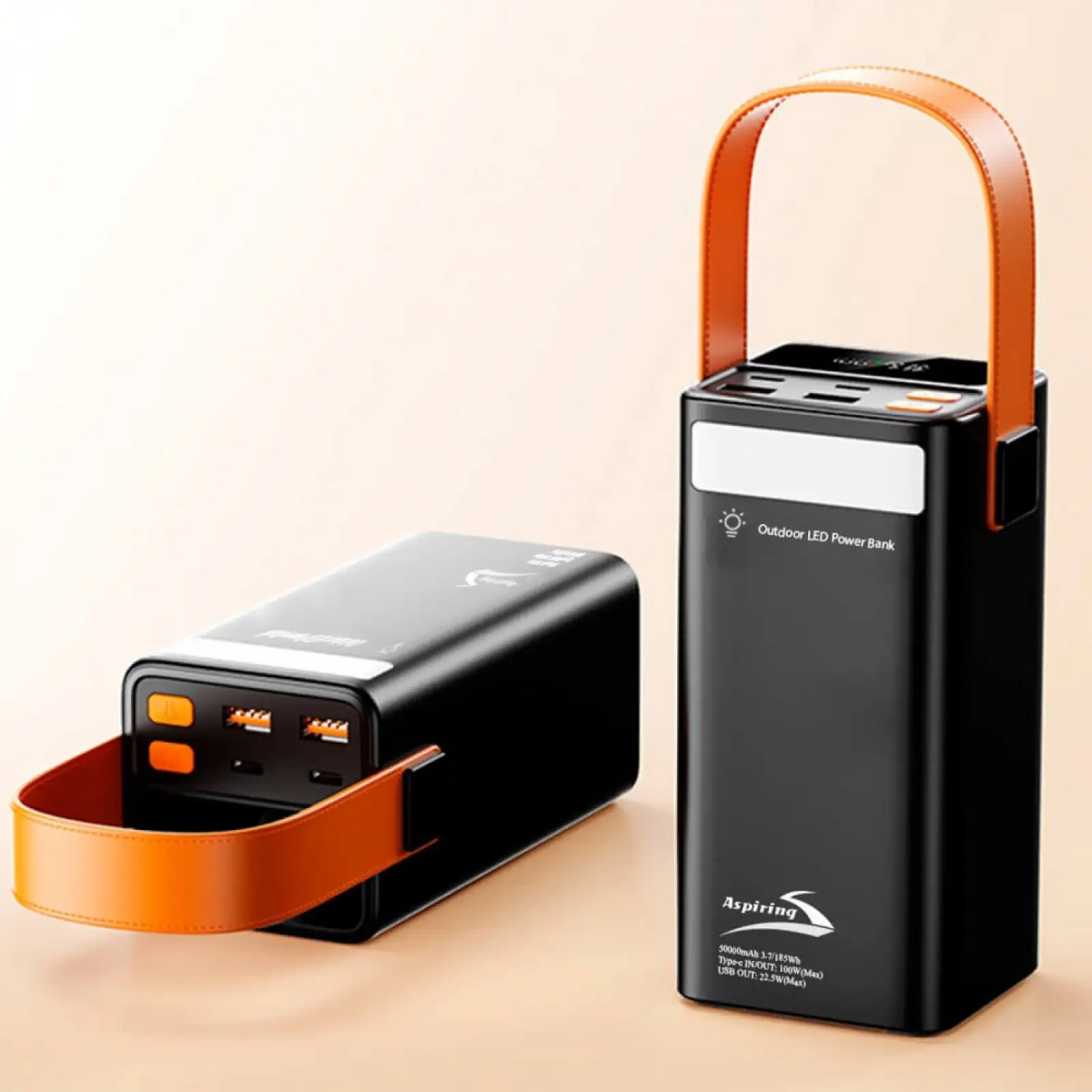 Зовнішній акумулятор Aspiring Vigor 50 50000mAh PD100W (VTR-PB-V50) UA