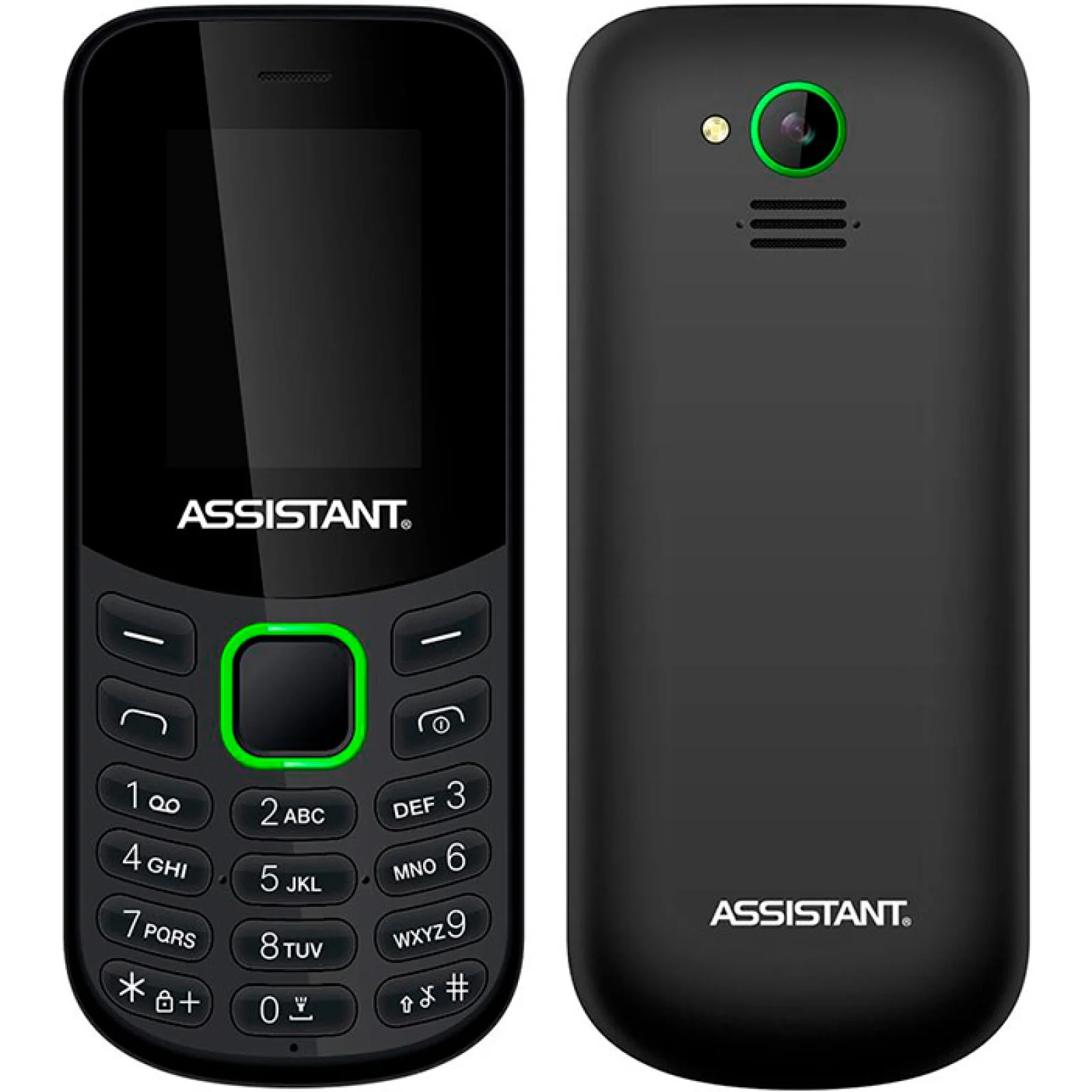 Мобильный телефон Assistant AS-101 Dual Sim Black UA