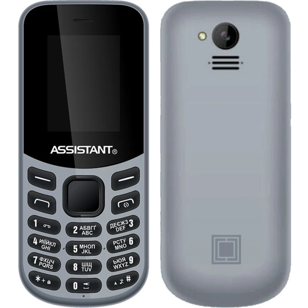 Мобільний телефон Assistant AS-101 Dual Sim Grey UA